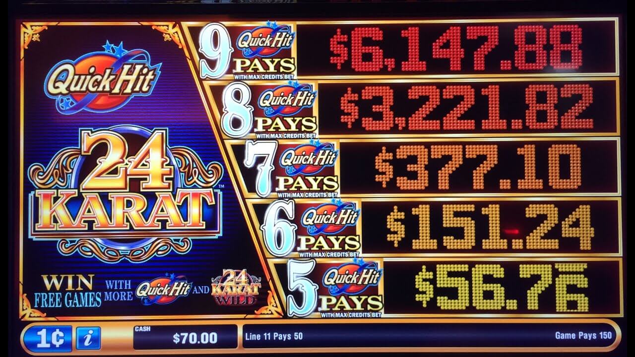 slot games with best pay tables